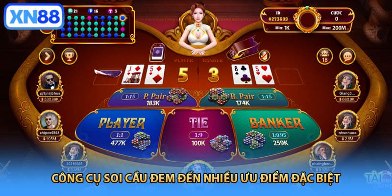 Công cụ soi cầu đem đến nhiều ưu điểm đặc biệt